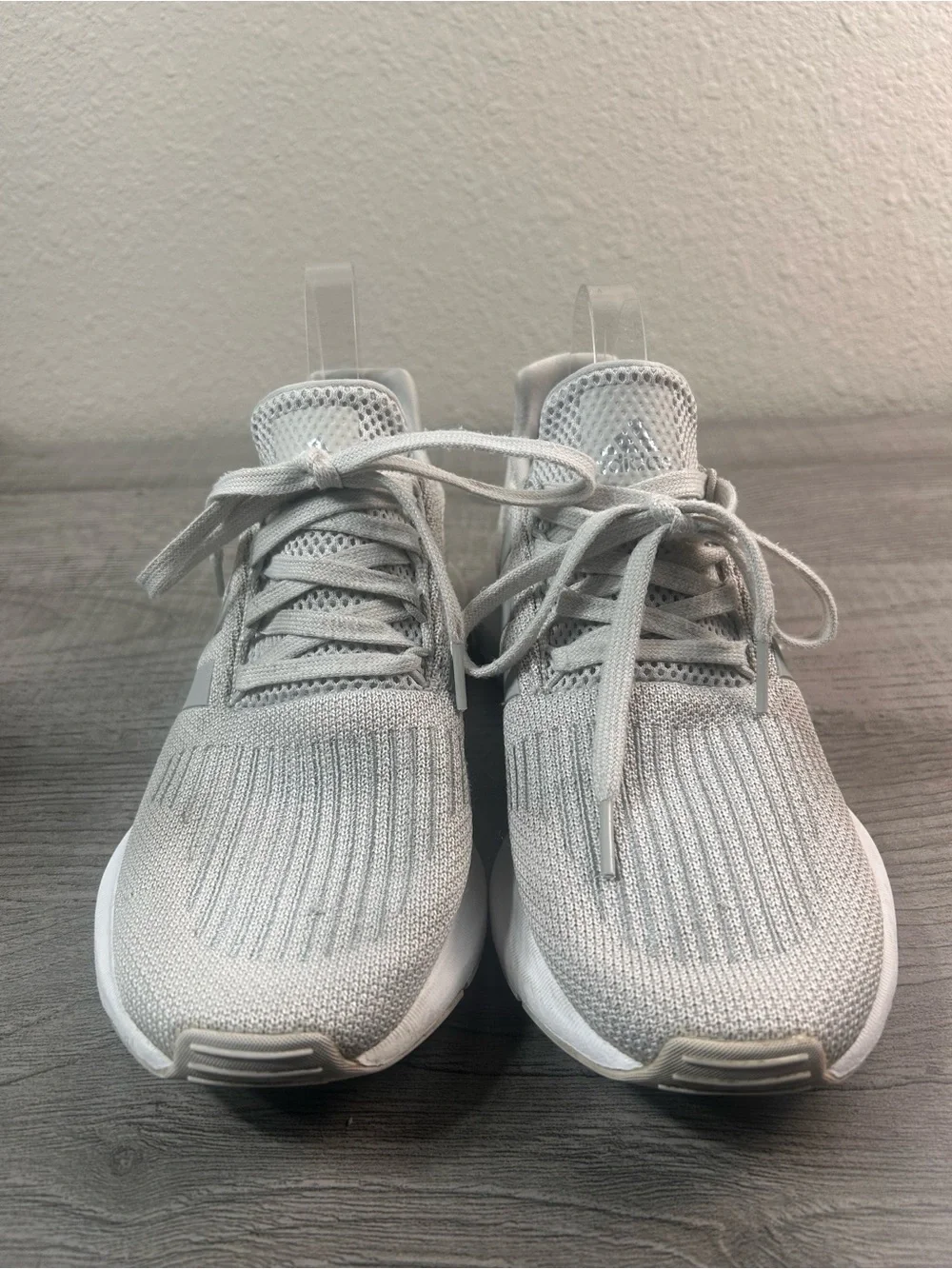 Adidas Lite Racer Adapt 5.0 Gray Running Shoes Men’s Size 8 Athletic Sneakers